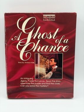Ghost of a Chance 500 Piece Jigsaw Puzzle Clues Solve the Mystery Romance 1989